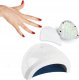 Lampa do paznokci Rosfix ZESTAW LAMPA UV LED LAKIER HYBRYDOWy AKCESORIA RED 2