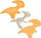 Figurka Icom Magnetyczny dinozaur mix 11