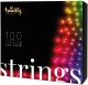 Lampki choinkowe Twinkly Twinkly|Strings Smart LED Lights 100 RGB (Multicolor), 8m, Juodas wire|RGB – 16M+ colors 1