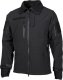 Kurtka męska MFH Kurtka typu soft shell "High Defence" czarna S 1