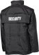 Kurtka męska MFH Kurtka wodoodporna "Security" czarna 4XL 2