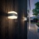 Lampa sufitowa Signify Philips Shovel Wandleuchte exkl LM 1x9,5W Edelstahl 2