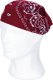MFH BANDAMKA BANDANA CHUSTA 55x55 cm BORDOWO-BIAŁA 1
