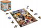 WOODEN CITY Drewniane Puzzle z figurkami  Psiaki w Paryżu rozm. M, 200 elementów 2