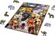 WOODEN CITY Drewniane Puzzle z figurkami  Psiaki w Paryżu rozm. M, 200 elementów 9