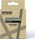 Epson Epson LabelWorks LK-4GAS - Grau auf Grun - Rolle (1,2 cm x 8 m) 1 Kassette(n) Hangebox - Bandkassette - fur LabelWorks LW-C410, LW-C610 3
