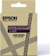 Epson Epson LabelWorks LK-4UBP - Schwarz auf Violett - Rolle (1,2 cm x 8 m) 1 Kassette(n) Hangebox - Bandkassette - fur LabelWorks LW-C410, LW-C610 3