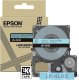 Epson LabelWorks LK-4LAS - Grau auf Blau - Rolle (1,2 cm x 8 m) 1 Kassette(n) Hangebox - Bandkassette - fur LabelWorks LW-C410, LW-C610 1