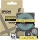 Epson LabelWorks LK-4YAS - Grau auf Gelb - Rolle (1,2 cm x 8 m) 1 Kassette(n) Hangebox - Bandkassette - fur LabelWorks LW-C410, LW-C610 1