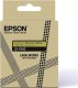 Epson LabelWorks LK-4YAS - Grau auf Gelb - Rolle (1,2 cm x 8 m) 1 Kassette(n) Hangebox - Bandkassette - fur LabelWorks LW-C410, LW-C610 2