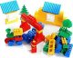 Hemar Kuferek Mały z Kolorowymi Klockami K2 180 Elementów 6
