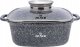 Zilner BRYTFANNA GARNEK KWADRATOWY 5.5L 26cm ZILNER GREY ZL-7059 2