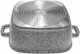 Zilner BRYTFANNA GARNEK KWADRATOWY 5.5L 26cm ZILNER GREY ZL-7059 5