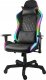 Fotel Deltaco Žaidimų kėdė GAMING Baltas LINE, RGB, kaklo pagalvėlė, nugaros pagalvėlė, balta / GAM-080-W 4