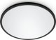Lampa sufitowa Signify WiZ SuperSlim Deckenleuchte Tunable White 2450lm Schwarz 2