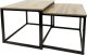 kontrast Stoliki kawowe zestaw stolików loft 50x50 , 45x45 dąb sonoma 1