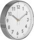 Deco4Home Zegar ścienny klasyczny 20 cm srebrny Deco4Home 5