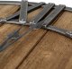 Deco4Home Zegar ścienny okrągły Roman 60 cm drewniany loft Deco4Home 4