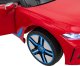 BMW Autko i4 na akumulator dla dzieci Czerwony + Wolny Start + EVA + Ekoskóra + Audio LED + Pilot 15