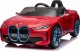 BMW Autko i4 na akumulator dla dzieci Czerwony + Wolny Start + EVA + Ekoskóra + Audio LED + Pilot 7