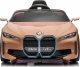 BMW Autko i4 na akumulator dla dzieci Złoty + Wolny Start + EVA + Ekoskóra + Audio LED + Pilot 15