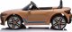 BMW Autko i4 na akumulator dla dzieci Złoty + Wolny Start + EVA + Ekoskóra + Audio LED + Pilot 16