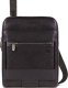 Piquadro Piquadro, Obidos, Leather, Small, Crossbody Bag, Black, 22 x 28 x 5 cm, For Men For Men 1