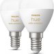 Signify Philips Hue White Amb. E14 Luster Tropfen Doppelpack 2x470lm 18
