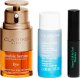 Clarins SET (DOUBLE SERUM EYE 20ML + INSTANT EYE MAKE UP REMOVER 50ML + MASCARA SUPRA LIFT & CURL 3ML) 6