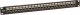 Terminal sieciowy Eaton Tripp Lite Series 24-Port Shielded Cat6 Patch Panel Feed Through Rackmount RJ45 1URM TAA - Patch Panel - CAT 6e - STP - RJ-45 X 24 - Schwarz - 1U - 48.3 cm (19") 1