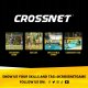 Usorteret Futbolo rinkinys CROSSNET Soccer 8
