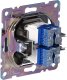 Onnline Gniazdo RJ45/RJ11, czarne, GAMA ONNLINE 4