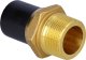 Georg Fischer Adapter PE-mosiądz z gwintem zewnętrznym GZ, DN40X1 1/4" PE100, SDR11, PN10 gaz/PN16 woda, do montażu z elektromufą lub elektroredukcją 1
