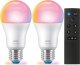Signify WiZ White & Color 60W E27 A60 Standardform 2er +Remote Control 8