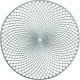 Zeller Podkładka pod talerz MANDALA, Ø 38 cm, kolor srebrny 3