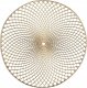 Zeller Podkładka pod talerz MANDALA, Ø 38 cm, kolor złoty 1