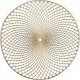 Zeller Podkładka pod talerz MANDALA, Ø 38 cm, kolor złoty 3