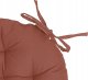 Atmosphera Okrągła poduszka na krzesło ROUND, Ø 38 cm, kolor pomarańczowy 2