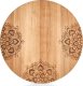 Deska do krojenia Zeller Deska kuchenna okrągła, Ø 27 cm, drewno akacjowe, ZELLER 1
