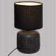 Lampa stołowa Atmosphera Lampa stołowa ceramiczna SALTA, Ø 15 cm, czarna 2