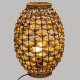 Lampa stołowa Atmosphera Lampa stołowa SAND z kloszem z hiacyntu, wys. 40 cm 2