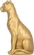 Atmosphera Złota figurka pantera, polyresin, wys. 23 cm 11