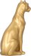 Atmosphera Złota figurka pantera, polyresin, wys. 23 cm 9