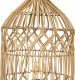 Atmosphera Lampka stołowa, ażurowa z rattanu, Ø 25 x 55 cm 3