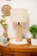 Atmosphera Lampka stołowa SALMA z bambusową podstawką, 47 cm 11
