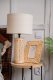 Atmosphera Lampka stołowa SALMA z bambusową podstawką, 47 cm 17