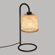 Atmosphera Lampka nocna ALI, bambusowy kosz z plecionki, Ø 16 cm 1