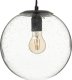 Atmosphera Lampa wisząca do salonu NUNN, szklana kula, Ø 25 cm 1
