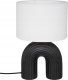 Atmosphera Lampa z abażurem Eidel i z ceramiczną podstawą, 40,5 cm 1