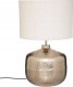 Atmosphera Lampa z beżowym abażurem Kais, metalowa podstawa, wys. 52 cm 1